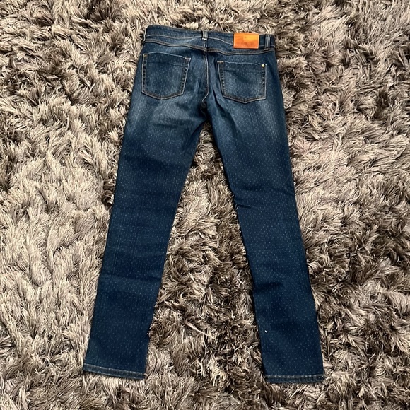 Zara Blue jeans with polkadot - Picture 3 of 3